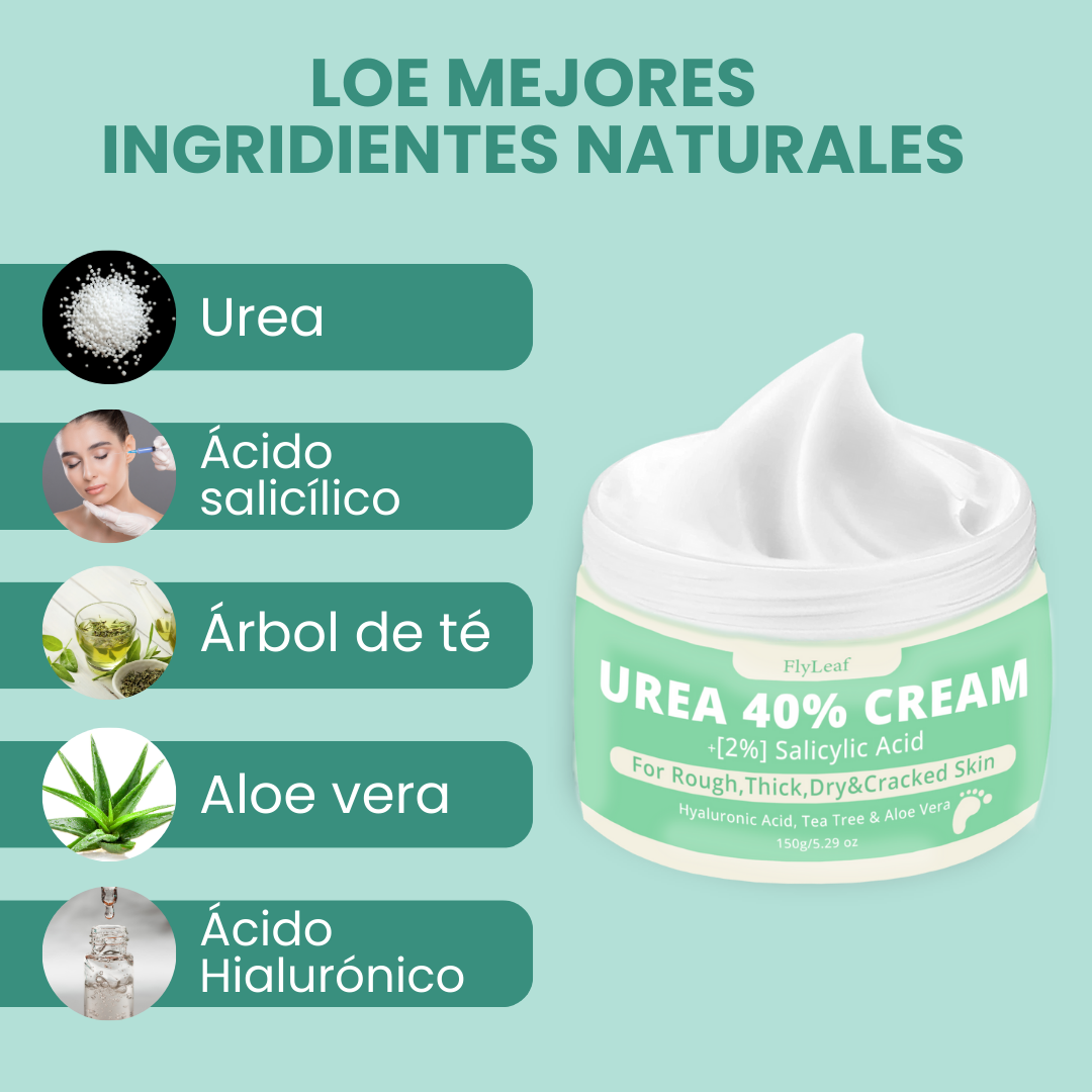 Urea Cream|Fórmula clínica avanzada para pies secos y agrietados