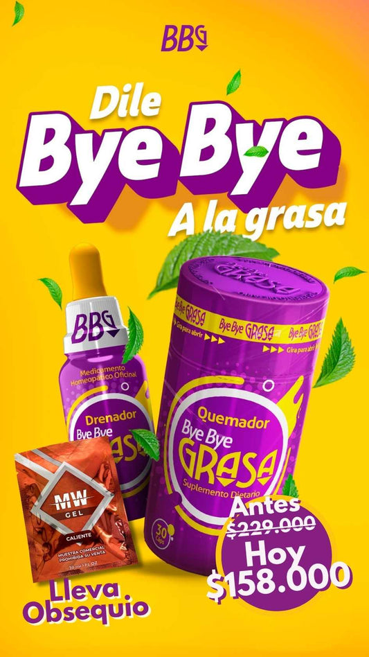 Combo Bye Bye Grasa + Gel Gratis