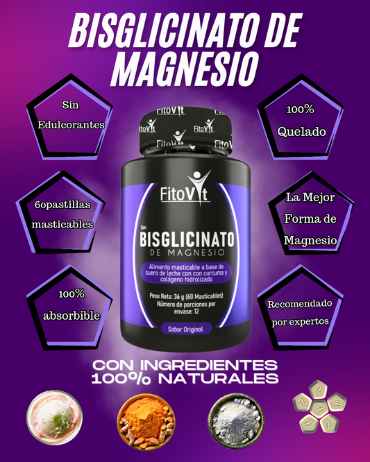 Bisglicinato De Magnesio | Bienestar Natural