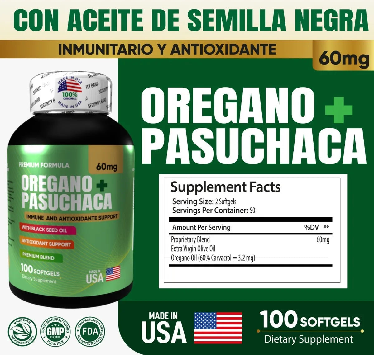 Oregano + Pasuchaca