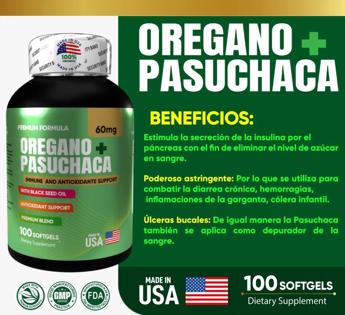 Oregano + Pasuchaca